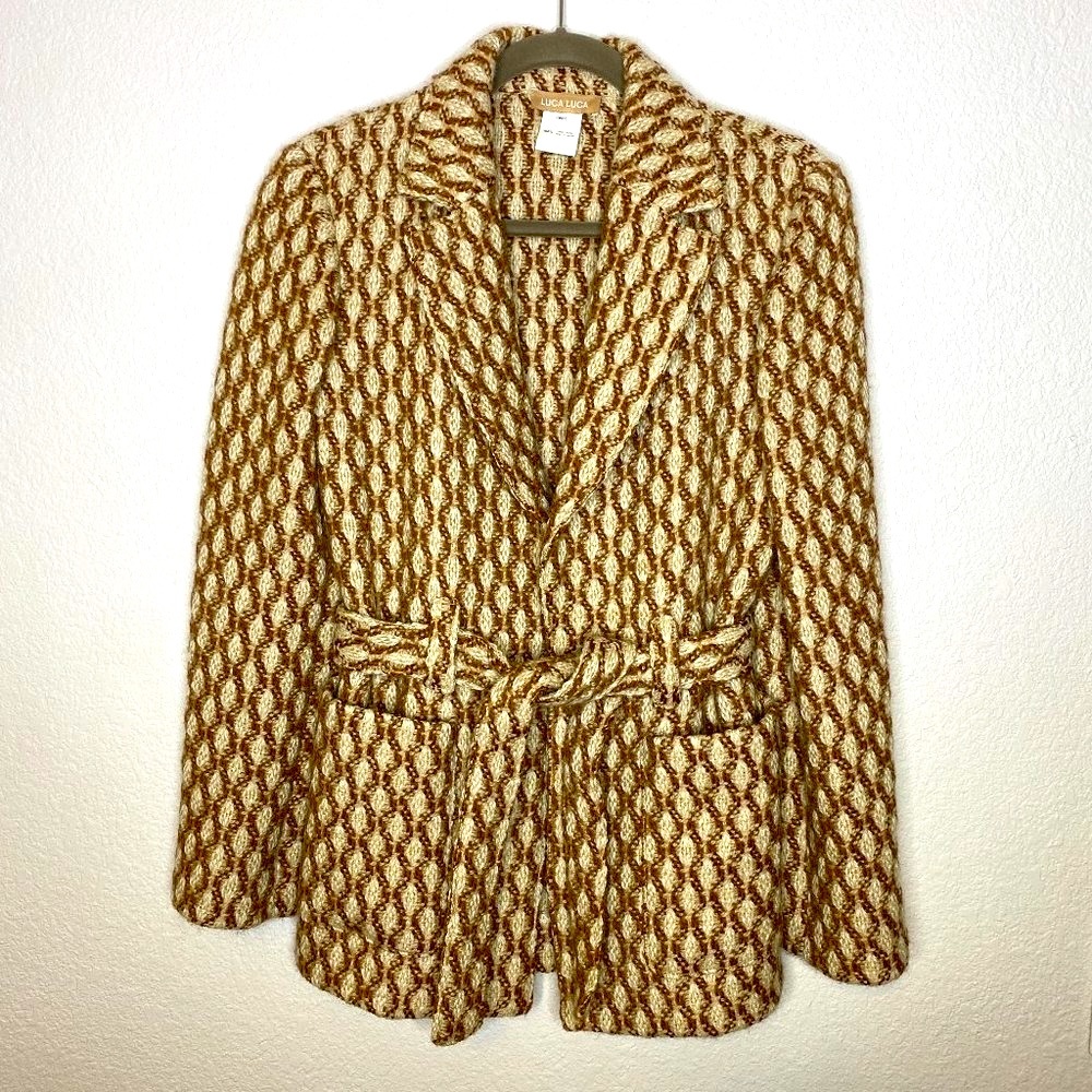 LUCA LUCA 100% Made in Italy Wool Jacket